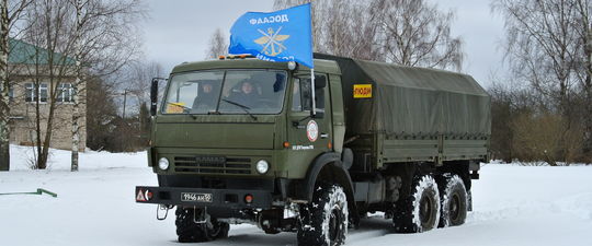 Тверской УСЦ  ДОСААФ России принял участие в гражданско-патриотической акции «Снежный десант»