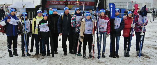 Сотрудники Тверского УСЦ ДОСААФ России приняли участие в акции «Лыжня России-2015»