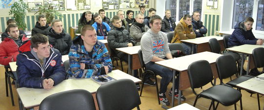 Прошел урок мужества посвященный 37 годовщине ввода войск в Афганистан