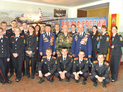Прошел урок мужества посвященный 100 летию со Дня рождения Легендарного русского лётчика - Фото 1