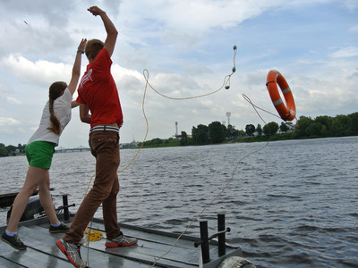 Водная подготовка с юными ДОСААФавцами - Фото 1