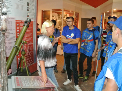 Курсанты ДОСААФ посетили музей Калининского фронта - Фото 1