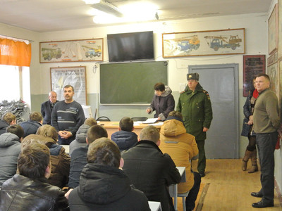 Состоялось собрание с будущими курсантами ДОСААФ - Фото 1