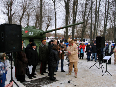 Открытие памятника Т-34 - Фото 8