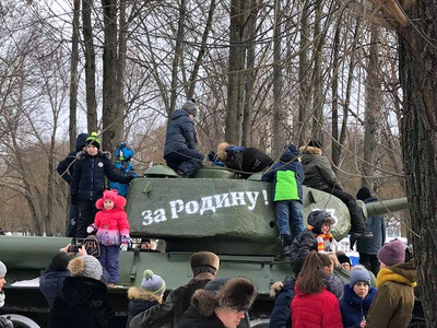 Открытие памятника Т-34 - Фото 3