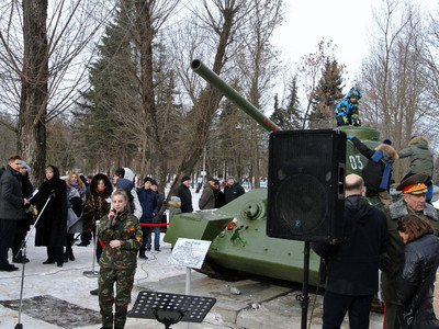 Открытие памятника Т-34 - Фото 5