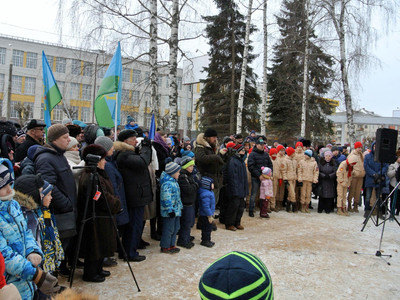 Открытие памятника Т-34 - Фото 17