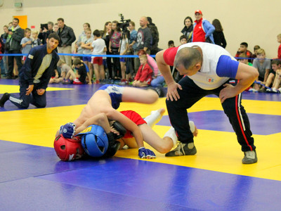 Администрация ДОСААФ посетила турнир по боевому самбо Кубок «Наследие» - Фото 1